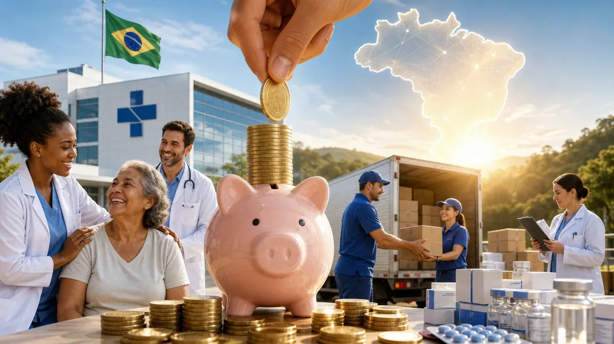 Ministerio de Salud de Brasil ahorra más de R$ 1 billón en compras para el SUS