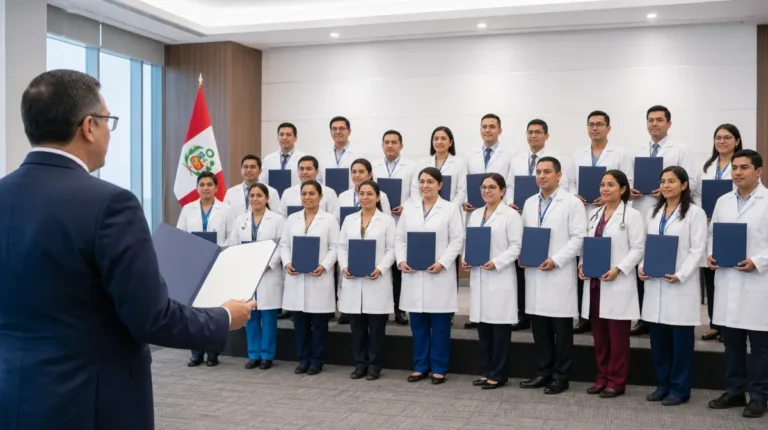 MINSA formaliza ascenso de 20 profesionales de la salud en 2026 bajo ley de presupuesto