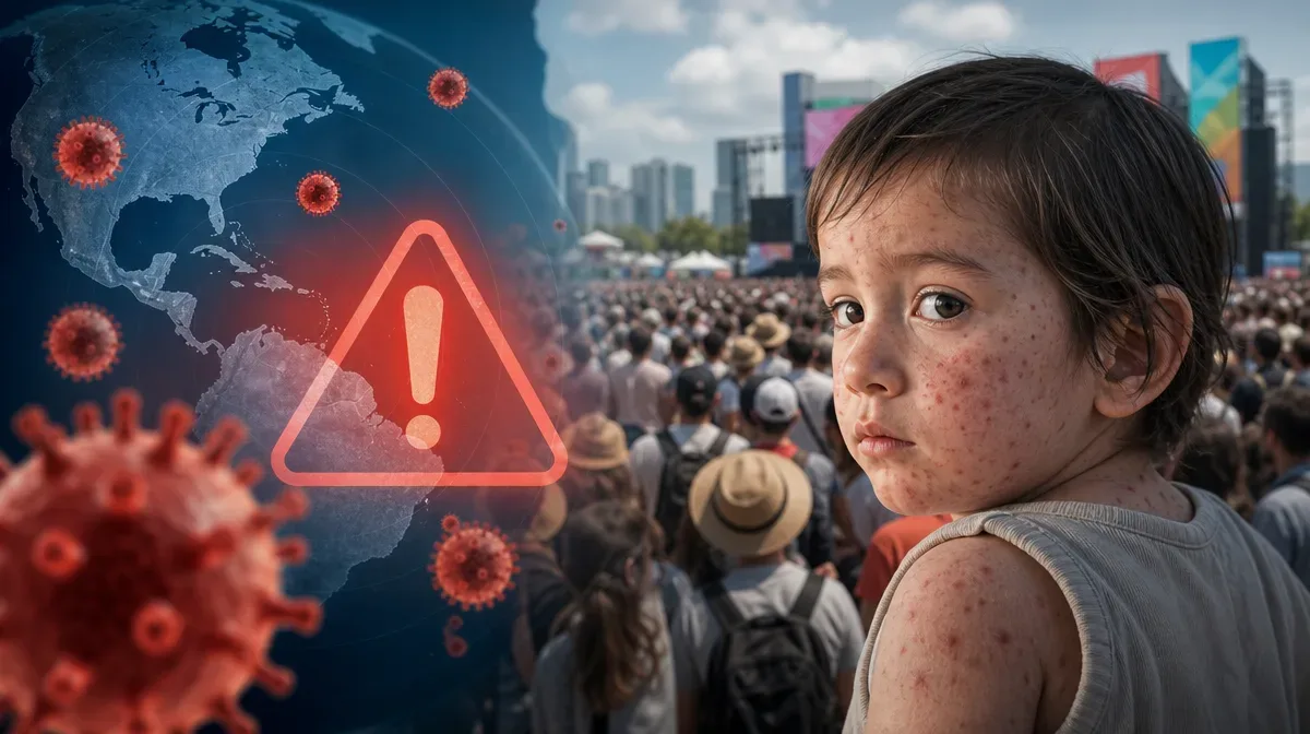 OPS alerta riesgo muy alto de sarampión ante eventos masivos en las Américas