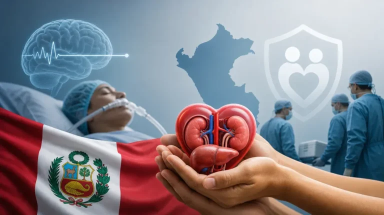 Perú modifica reglamento para detección de muerte encefálica y donación de órganos con el Decreto Supremo 016-2026-SA