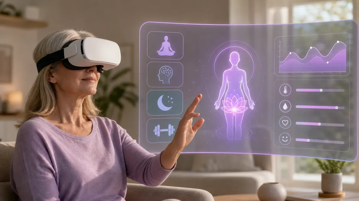 Programa de realidad virtual con inteligencia artificial muestra avances en el manejo de síntomas de la menopausia