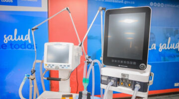 130 ventiladores recibieron UCI en Bogotá para la atención del covid-19