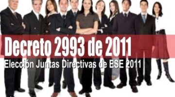 Elección Juntas Directivas de ESE 2011