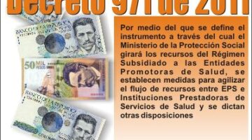 Decreto 971 de 2011 - Instrumento giro a EPS-S