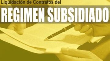 Liquidación de contratos del RS