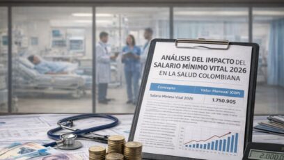 Análisis del impacto del salario mínimo vital 2026 en la sostenibilidad y operación del sistema de salud colombiano