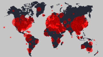 Así avanza el coronavirus en el mundo