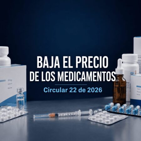 circular 22 de 2026 - regulacion de precios de medicamentos