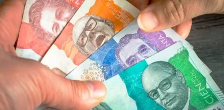 Billetes colombianos