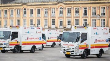 Bogotá amplía su flota de ambulancias con 151 vehículos nuevos (2)