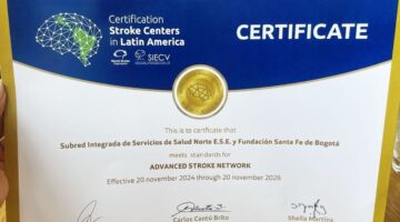 Bogotá lidera en atención a ACV con primera certificación mundial de la WSO