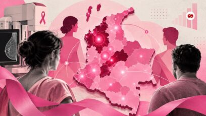 Cáncer de mama en Colombia personas atendidas aumentaron 88,7 % entre 2022 y 2025; conozca las localizaciones tumorales y los departamentos con más registros