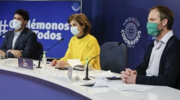 Chile presentó la tasa de exámenes PCR más baja hasta ahora