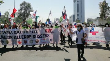 Chile reclama mayor presupuesto para la atencion en salud. Credito: Confusam Chile