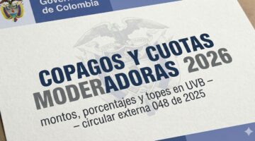 Circular 048 de 2025 - copagos y cuotas moderadoras 2026