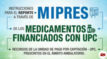 Circular Externa 044 de 2025 - reporte por MIPRES de medicamentos ambulatorios financiados por UPC