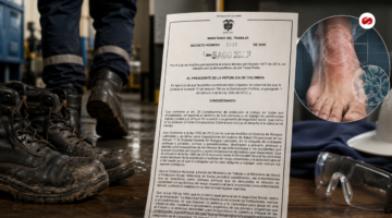 Colombia incluye la tinea pedis en la Tabla de Enfermedades Laborales y fija nuevas obligaciones para empleadores y ARL