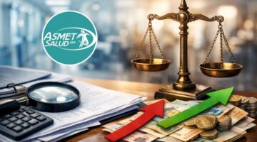 Contraloría reporta giros injustificados en Asmet Salud EPS bajo intervención y hallazgos fiscales por 24.849 millones