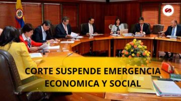 Corte suspende emergencia economica y social