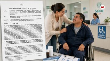 Cuidadores de personas con discapacidad deberán tener atención prioritaria y sin barreras en salud