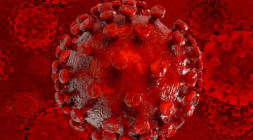 Hiv,Virus,-,3d,Rendered,Illustration