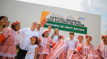 Minsalud inaugura hospital en Simití Bolívar