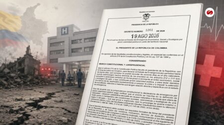 El Decreto 1261 de 2026 declara Estado de Emergencia en 15 departamentos tras el sismo y habilita medidas extraordinarias para salud y reconstrucción.