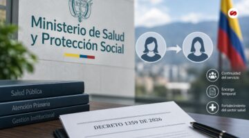 Diana Julieta Díaz asume como encargada del Viceministerio de Salud Pública y Atención Primaria -Decreto 1359 de 2026