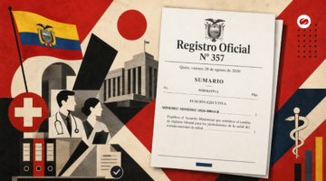 Ecuador aprueba cambio de régimen laboral para 12 partidas de profesionales de salud