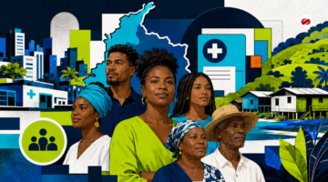 Entre la población afrodescendiente afiliada, el 74,2 % está en el régimen subsidiado según DANE