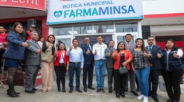 FarmaMinsa abre la primera botica municipal en Mi Perú