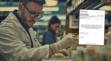 Gobierno adopta el CONPES 4170 sobre producción farmacéutica nacional $1,37 billones para fortalecer la soberanía sanitaria