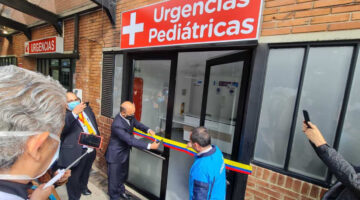 Hospital Simón Bolívar estrena área de urgencias pediátricas
