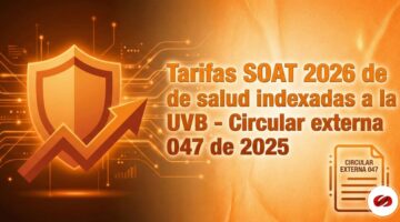 Manual Tarifario SOAT 2026 de salud indexado UVB - circular externa 047 de 2025