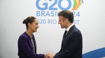 México y Francia acuerdan cooperación en agua, salud e infraestructura durante el G20