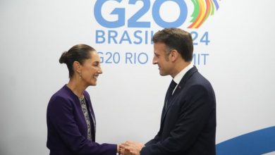 México y Francia acuerdan cooperación en agua, salud e infraestructura durante el G20