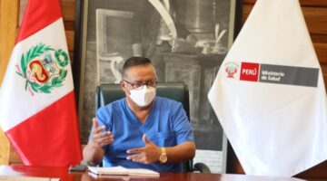 Ministro de Salud, Hernán Condori enfrentará moción de censura. Foto: Minsa