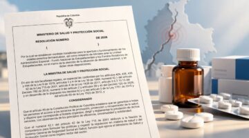 Minsalud propone medidas para garantizar el acceso a medicamentos de control especial durante el desastre nacional - Proyecto de resolución