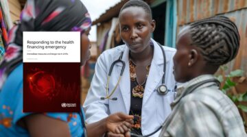OMS alerta sobre la crisis de financiación mundial de la salud y publica nuevas orientaciones para los países
