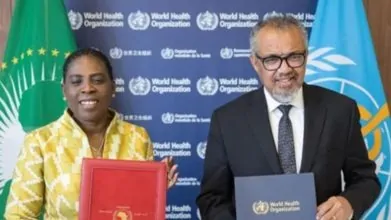 OMS y Unión Africana refuerzan su alianza para transformar los sistemas de salud en África