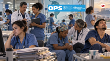 OPS medirá la salud mental de médicos y enfermeras en 17 países esto buscará revelar el estudio regional