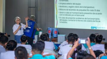 OPS y Canadá entregan 1.000 equipos de cadena de frío a 18 países de las Américas