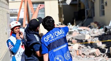 OPS/OMS despliega cooperación técnica tras el terremoto de magnitud 7,4 en Colombia