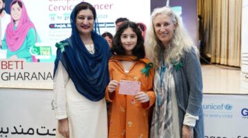 Pakistán se une por primera vez al plan global y lanza campaña masiva de vacunación gratuita contra el VPH