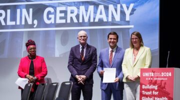 Parlamentarios del mundo firman declaración de apoyo al acuerdo de la OMS sobre pandemias