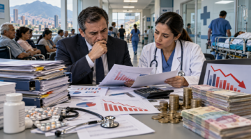 Patrimonio negativo de las EPS se multiplicó por siete en tres años y llegó a 18,6 billones en junio de 2026