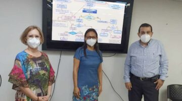 Realizaran pruebas PCR saliva colegios Bucaramanga. Fotos Secretaria de Salud de Bmanga