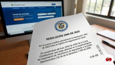 Resolucion 2640 de 2025 modifica el reporte de negaciones en salud