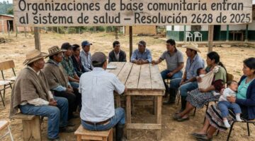 Resolucion No 2628 de 2025 requisitos organizaciones de bases comunitaria y su integracion en el sistema de salud