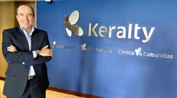 Sergio González, se posesiona como presidente de Keralty Colombia